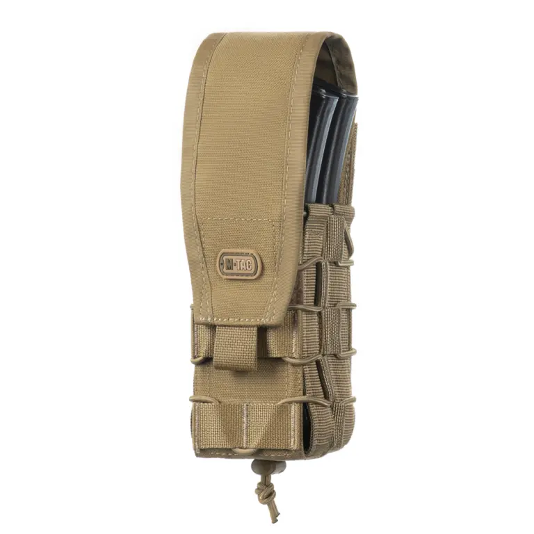 asgbox.pl - Podwójna zamknięta ładownica M-Tac na magazynki AK/AR Coyote