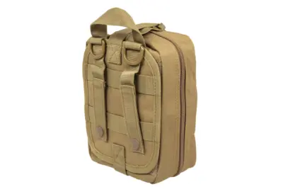 Apteczka zrywana Molle z naszywką Medyk GFC Tactical Tan - obrazek 2