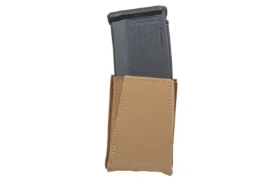 Pojedyncza otwarta ładownica karabinowa Wosport Coyote Brown - obrazek 3