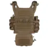 Kamizelka typu Plate Carrier Wosport VE-106 Coyote Brown OD-G-WSP-18-045990-00 asgbox.pl