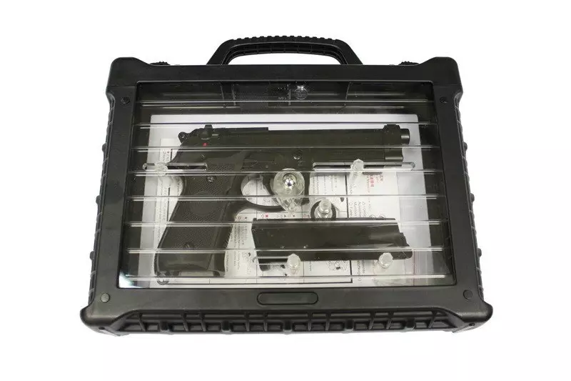 Pistolet ASG WE M9A1 v.2 (LED Box) Czarny (OUTLET) OD-G-OUT-72-033556-00 asgbox.pl Pistolet ASG WE M9A1 v.2 (LED Box) Czarny (OUTLET) - obrazek 5