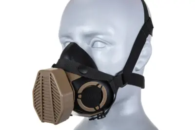 Maska Special Tactical Respirator Tan - obrazek 4