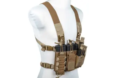 Kamizelka taktyczna typu Chest Rig Specna Arms Tactical Adaptive Tan - obrazek 4