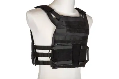 Kamizelka Taktyczna Rush 2.0 Plate Carrier Ariatel - Czarna - obrazek 2