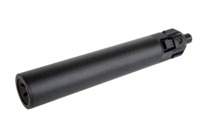Tłumik dźwięku 5KU do replik QD MP7A1 Tokyo Marui (12mm CWW) Czarny - obrazek 3
