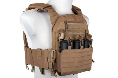 Kamizelka Taktyczna typu Plate Carrier Specna Arms QR II Tactical Tan - obrazek 4