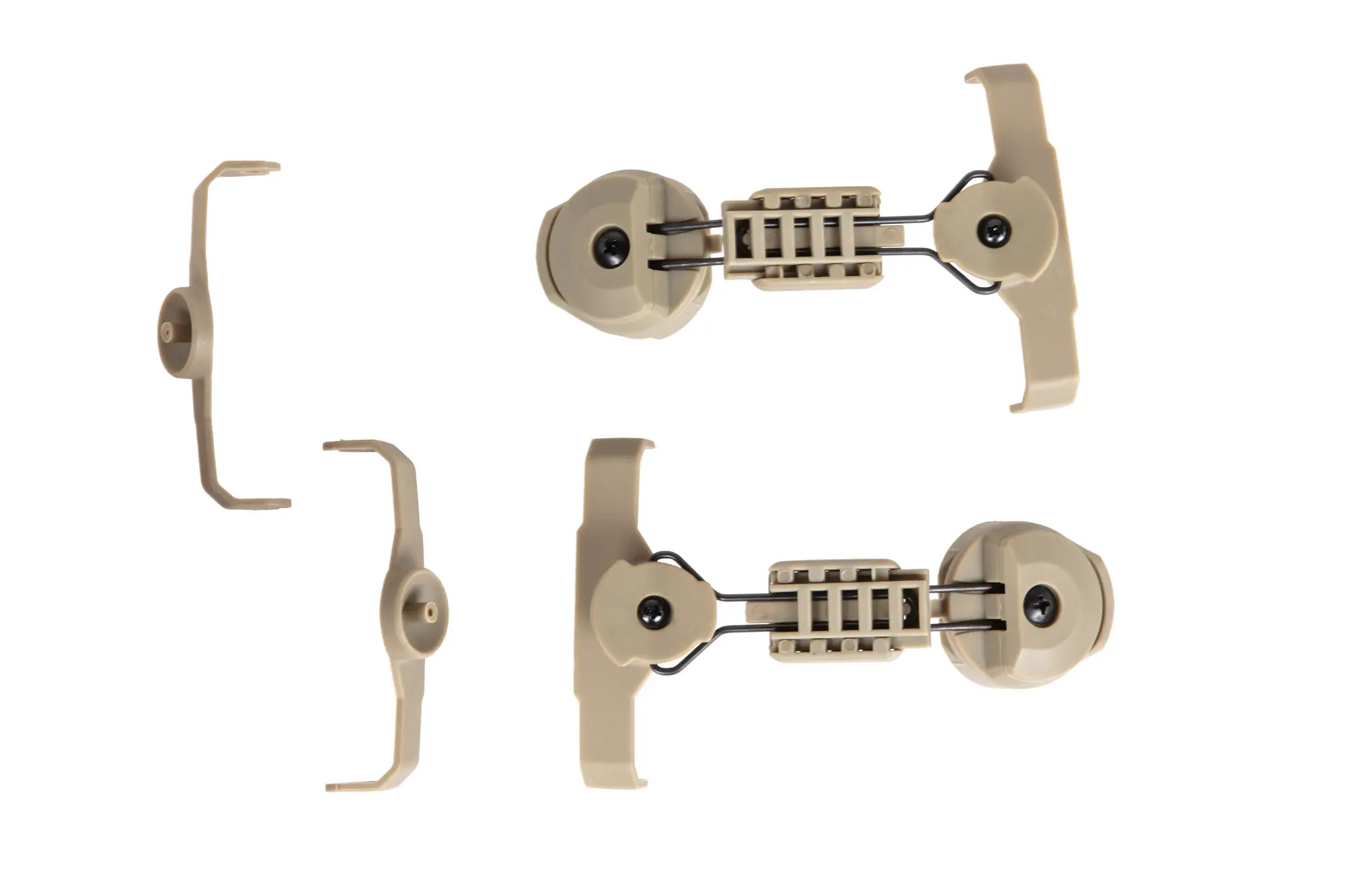 Zestaw adapterów do słuchawek Tac-Sky typu MSA na szyny typu ARC FDE TAC-31-043781-00 asgbox.pl asgbox.pl - Zestaw adapterów do słuchawek Tac-Sky typu MSA na szyny typu ARC FDE
