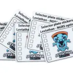 asgbox.pl - Zestaw naklejek selektora do układu ETU Jefftron Leviatan NGRS Optical