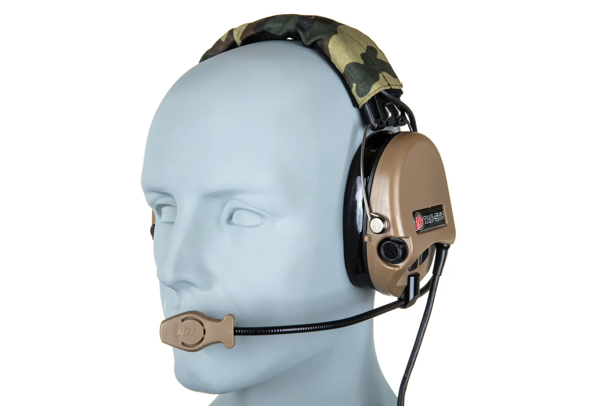 Zestaw słuchawkowy Tac-Sky WYS0145 Noise Reduction Headset FDE TAC-31-043768-00 asgbox.pl Zestaw słuchawkowy Tac-Sky WYS0145 Noise Reduction Headset FDE - obrazek 4