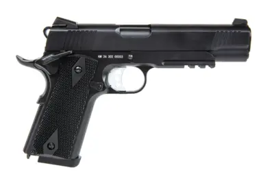 Replika pistoletu Double Bell M1911 302 Czarny - obrazek 5
