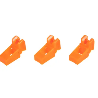 asgbox.pl - Zestaw wzmocnionych szczęk magazynka do replik TM Hi-Capa - Czerwony