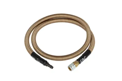 Wąż HPA S&F Mk.III z oplotem 100 cm - Coyote Brown - obrazek 3