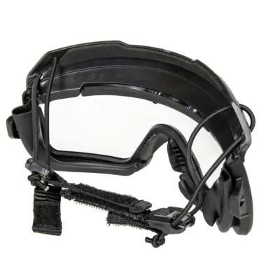 Alternative view of Gogle taktyczne 2w1 - Czarne