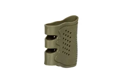 Gumowa nakładka antypoślizgowa do pistoletów GLOCK - Oliwka - obrazek 3