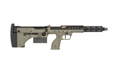 Replika karabinu snajperskiego Desert Tech SRS-A2/M2 Covert 16” (praworęczna) - oliwkowa - obrazek 2