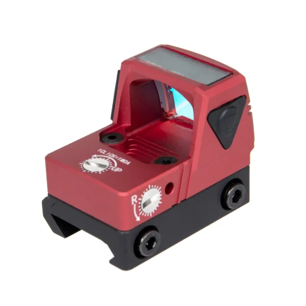 asgbox.pl - Kolimator xFORCE MINI Solar Powered Czerwony