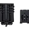 Ładownica na 2 magazynki M4/M16 i 9mm Wosport Urban Assault Quick Pull Czarny OD-G-WSP-19-039436-00 asgbox.pl