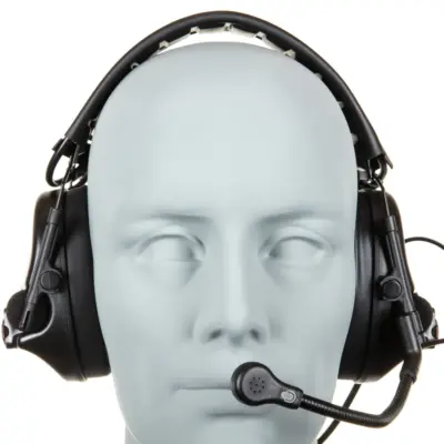 Alternative view of Taktyczny zestaw słuchawkowy Wosport C5 HD-14-A Czarny