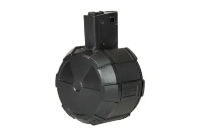 Magazynek bębnowy na 2000 kulek do replik M4/M16 - Czarny - obrazek 4