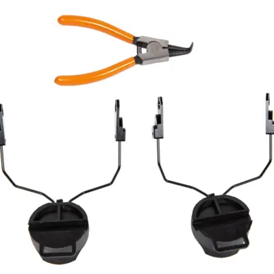 asgbox.pl - Adapter słuchawek typu MSA Sordin na szyny typu ARC OPS-CORE - Czarny