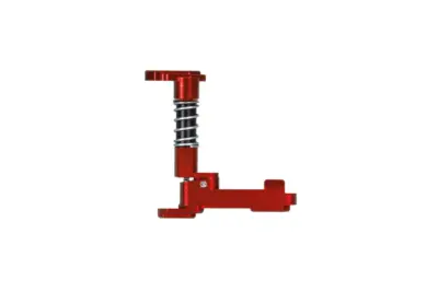 Obustronny zwalniacz magazynka CNC  M4/M16  (B) - Czerwony - obrazek 2