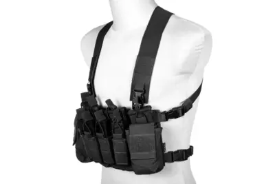 Taktyczny Chest Rig typu D3CRX - Czarny - obrazek 5