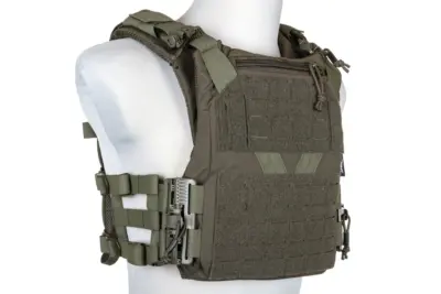 Kamizelka Taktyczna typu Plate Carrier Specna Arms Tactical QR IV Oliwkowa - obrazek 2