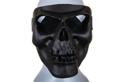 Maska Skeleton Full Face Czarny - obrazek 3