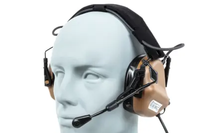 Aktywne ochronniki słuchu Earmor M32 Plus Coyote Brown - obrazek 2