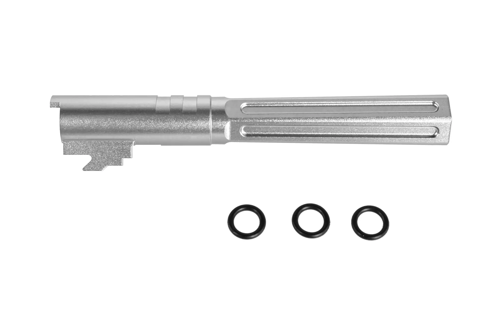 Aluminiowa lufa zewnętrzna LA Capa Customs HEXCUT do replik TM Hi-Capa 5.1 Srebrna LAC-12-040891-00 asgbox.pl Aluminiowa lufa zewnętrzna LA Capa Customs HEXCUT do replik TM Hi-Capa 5.1 Srebrna - obrazek 3