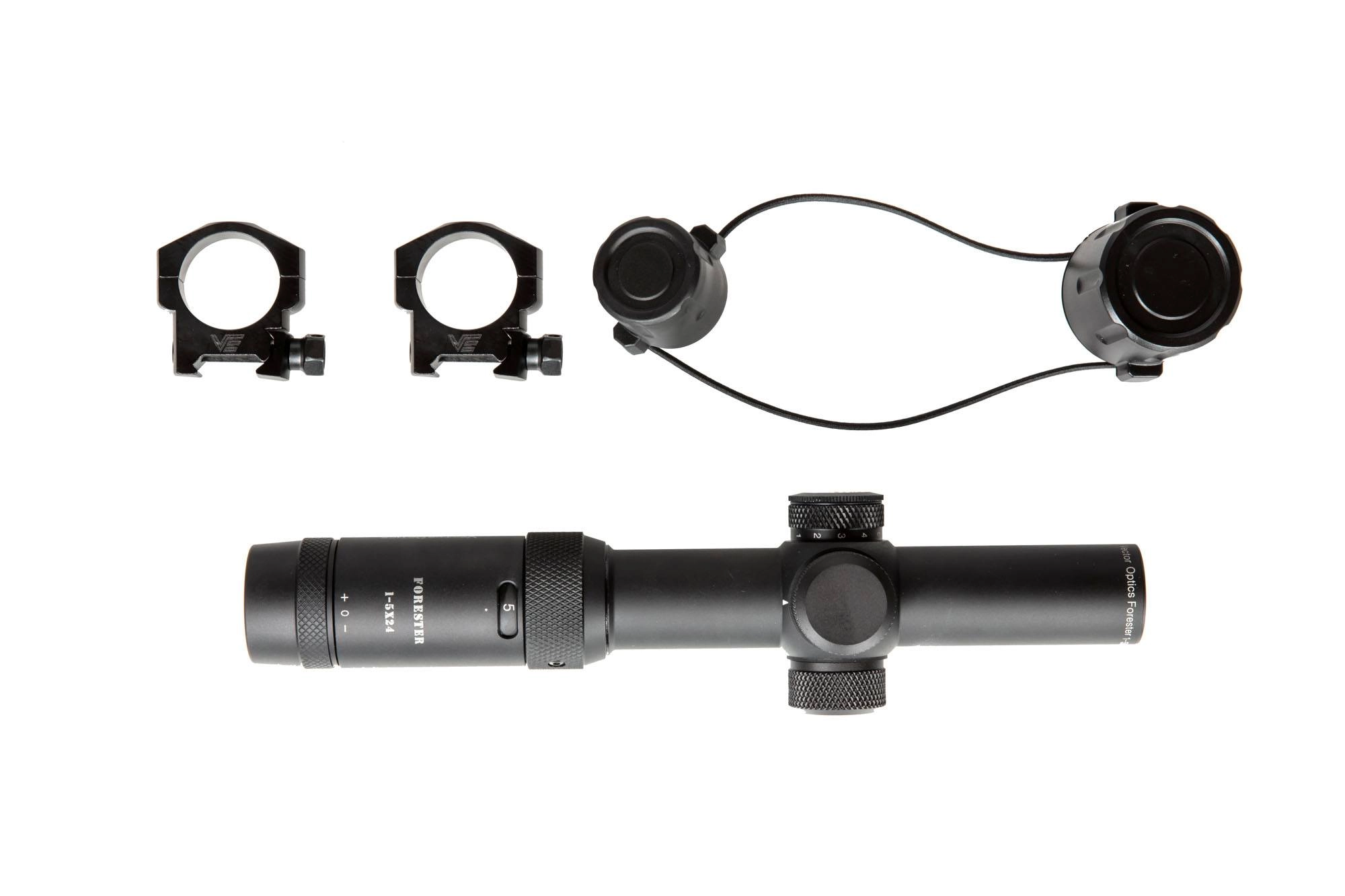 Luneta Forester 1-5x24IR VEC-10-032666-00 asgbox.pl Luneta Forester 1-5x24IR - obrazek 3