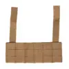asgbox.pl - Dodatkowy panel Molle do kamizelek typu Chest Rig Wosport Coyote Brown