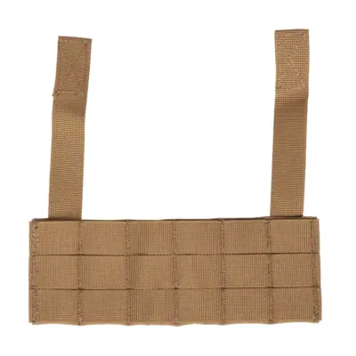 asgbox.pl - Dodatkowy panel Molle do kamizelek typu Chest Rig Wosport Coyote Brown