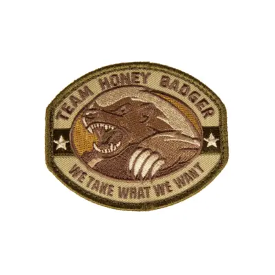 asgbox.pl - Naszywka - HONEY BADGER MULTICAM