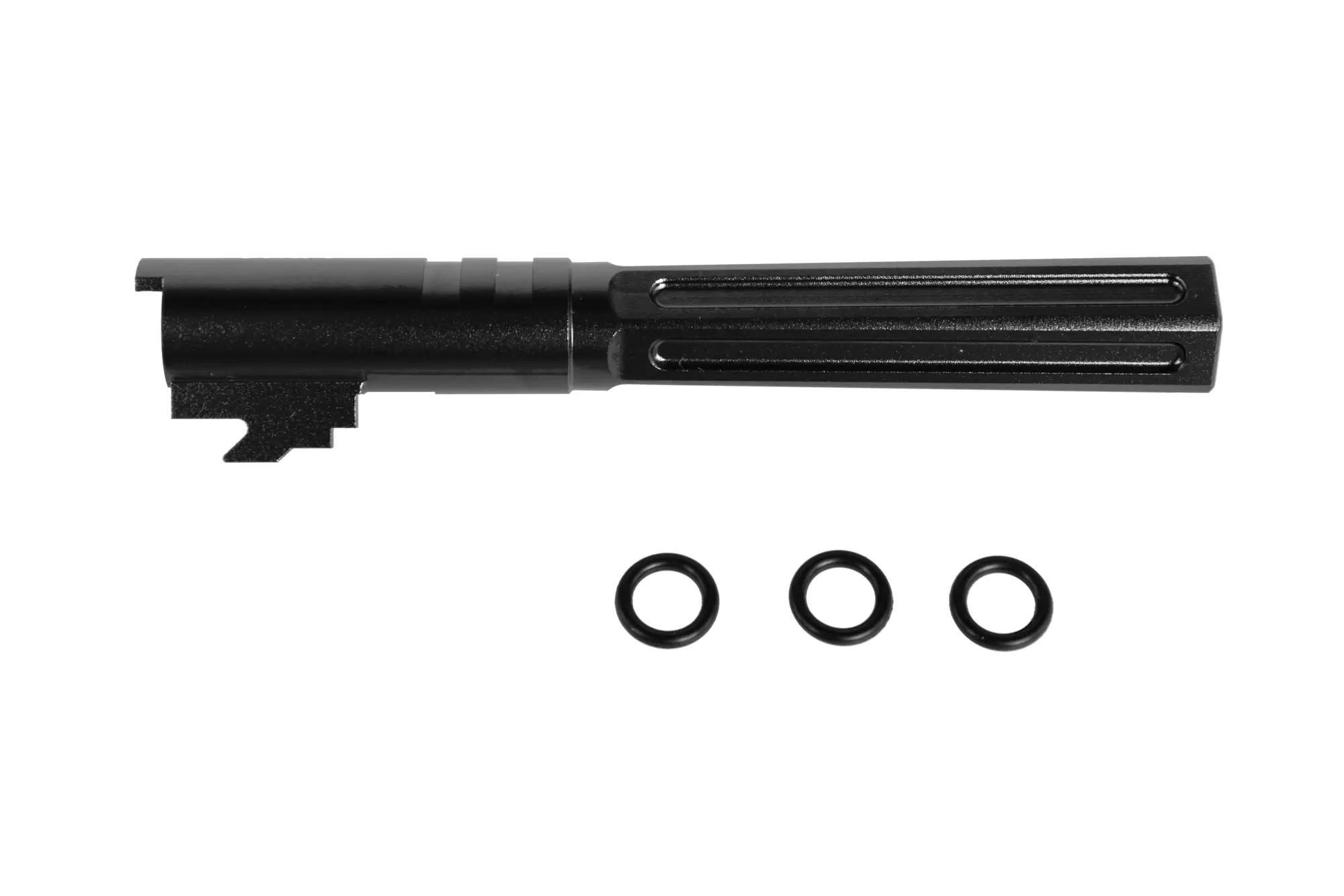 Aluminiowa lufa zewnętrzna LA Capa Customs HEXCUT do replik TM Hi-Capa 5.1 Czarna LAC-12-040892-00 asgbox.pl Aluminiowa lufa zewnętrzna LA Capa Customs HEXCUT do replik TM Hi-Capa 5.1 Czarna - obrazek 3