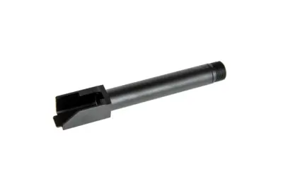Lufa zewnętrzna "2 Way Fixed" Non-Recoiling do replik Umarex Glock 17 - Czarny - obrazek 3
