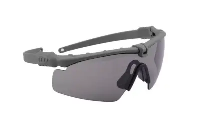 Okulary Tactical - Szary / Przyciemniane - obrazek 2