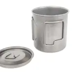 asgbox.pl - Kubek tytanowy Fjord Nansen Jacon 400ml Srebrny