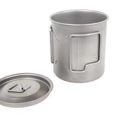 asgbox.pl - Kubek tytanowy Fjord Nansen Jacon 400ml Srebrny