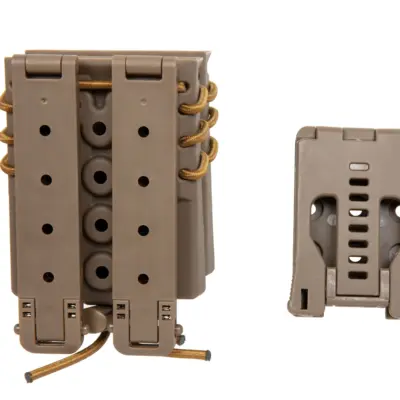 Alternative view of Ładownica na 2 magazynki M4/M16 Wosport Urban Assault Quick Pull Tan