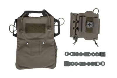 Taktyczna apteczka zrywana z panelem Molle Wosport Ranger Green - obrazek 4