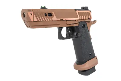 Pistolet ASG SRC Sahara Viper DUAL POWER z magazynkiem green gas Flat Dark Earth - obrazek 5