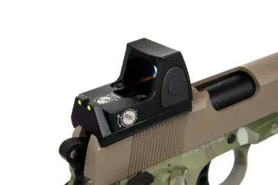 Replika pistoletu Raven MEU Railed BDS (GG) - Camo/Tan - obrazek 4