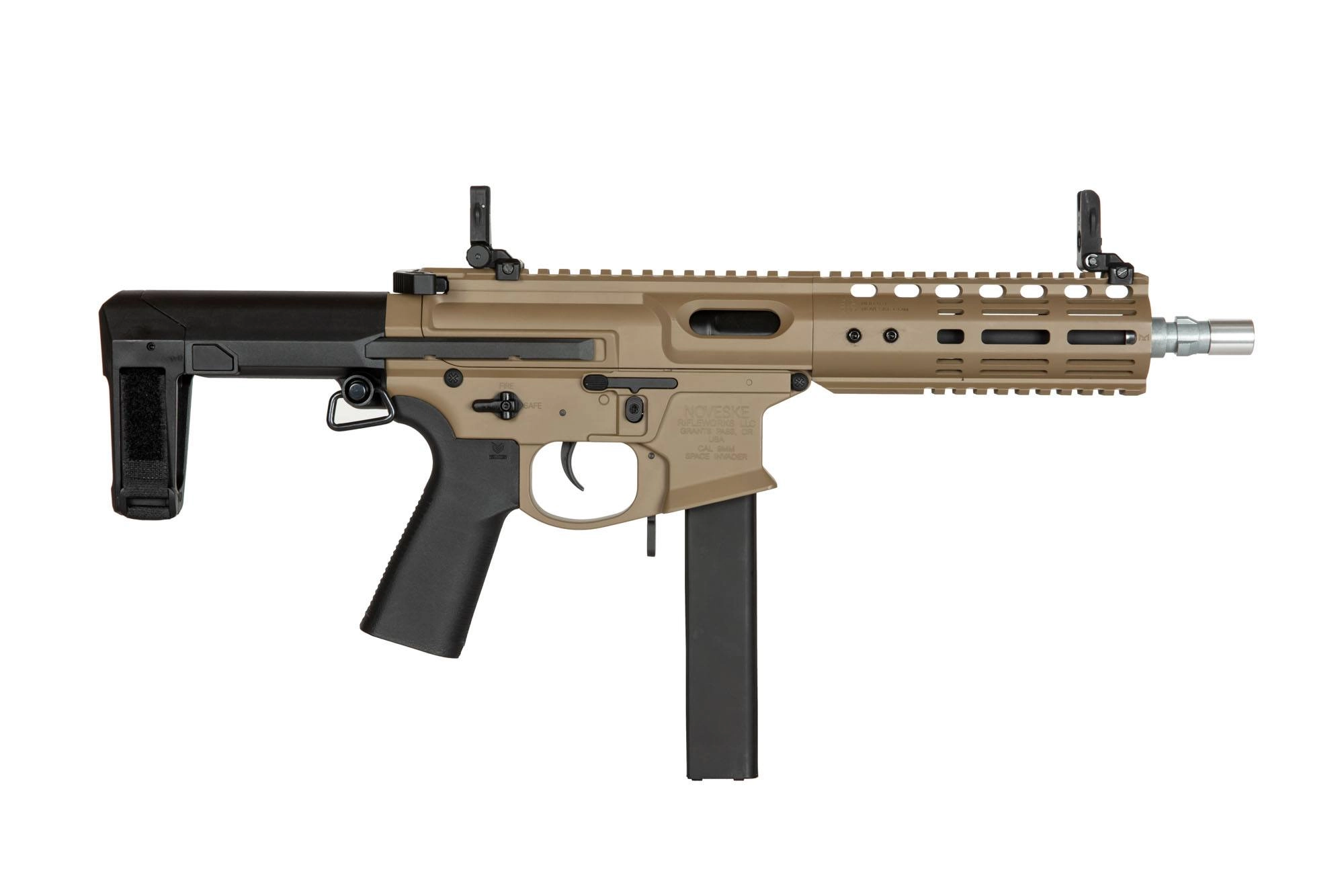Replika karabinka Noveske Space Invader 9mm PCC - Tan OD-G-APS-01-033405-00 asgbox.pl Replika karabinka Noveske Space Invader 9mm PCC - Tan - obrazek 5