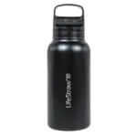 asgbox.pl - Butelka stalowa z filtrem wody LifeStraw Go 2.0 1000 ml Czarna