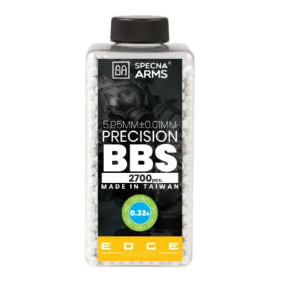 32g Specna Arms EDGE ULTRA™ BIO - 2700 szt - białe - butelka