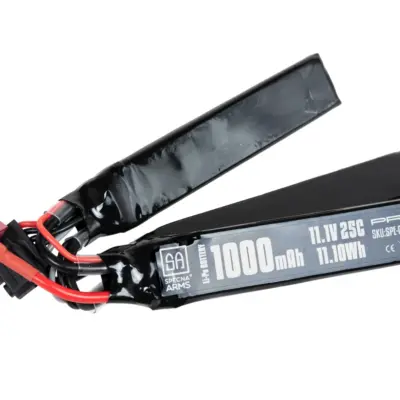 Alternative view of Akumulator Li-Po Specna Arms x Gens Ace 1000 mAh 25C 3-modułowy 11.1V T-Deans G-Tech