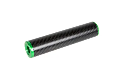 Karbonowy tłumik dźwięku 30x150mm - Zielony - obrazek 2