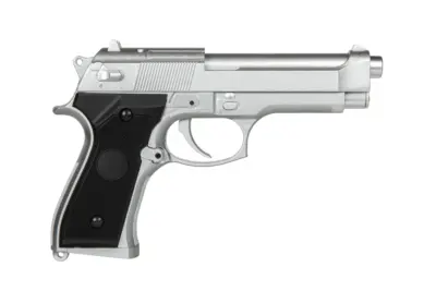 Replika pistoletu elektrycznego CM126 Silver (z akumulatorem) - obrazek 4