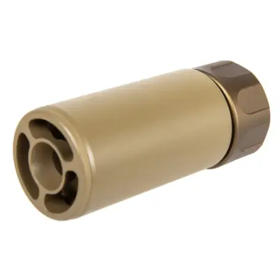 Alternative view of Atrapa tłumika płomieni WDN QD v2 (14mm CCW) Tan